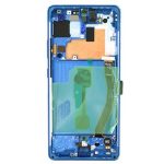 تاچ ال سی دی سامسونگ S10 LITE سرویس پک با فریم آبی | LITE -( G770 ) SERVICE PACK WITH PACK BLACKLCD S10 BLUS