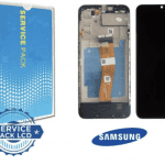 تاچ ال سی دی سامسونگ A03S سرویس پک با فریم-LCD A03S-(A037F) SERVICE PACK WITH FRAME
