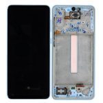 تاچ ال سی دی سامسونگ A336 سرویس پک با فریم آبی-LCD A336-(A33 5G) SERVICE PACK WITH FRAME BLUE