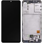 تاچ ال سی دی سامسونگ A41 سرویس پک با فریم مشکی-LCD A41-(A415) SERVICE PACK WITH FRAME BLACK