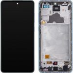 تاچ ال سی دی سامسونگ A725 سرویس پک با فریم آبی -LCD A72-(A725) SERVICE PACK WITH FRAME BLUE