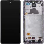 تاچ ال سی دی سامسونگ A725 سرویس پک با فریم بنفش -LCD A72-(A725) SERVICE PACK WITH FRAME VIOLET