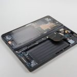 تاچ ال سی دی سامسونگ F946 سرویس پک با فریم -LCD F946-(Z FOLD 5) INNER BIG SERVICE PACK WITH FRAME