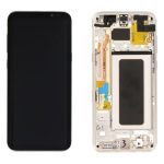 تاچ ال سی دی سامسونگ S8 PLUS سرویس پک با فریم طلایی -LCD S8 PLUS -( G955) SERVICE PACK WITH PACK GOLD