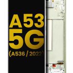 تاچ ال سی دی سامسونگ A536 ای سی اولد کپی تصویر بزرگ با فریم-LCD A536-(A53 5G) IC OLED COPY BIG WITH FRAME