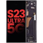 تاچ ال سی دی سامسونگ S23 ULTRA اصلی با فریم مشکی -LCD S23 ULTRA -(S918) ORG NEW WITH PACK BLACK