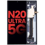 تاچ ال سی دی سامسونگ نوت 20 اوالترا اصلی با فریم مشکی -LCD NOTE 20 ULTRA -( N986 ) ORG NEW WITH FRAME BLACK